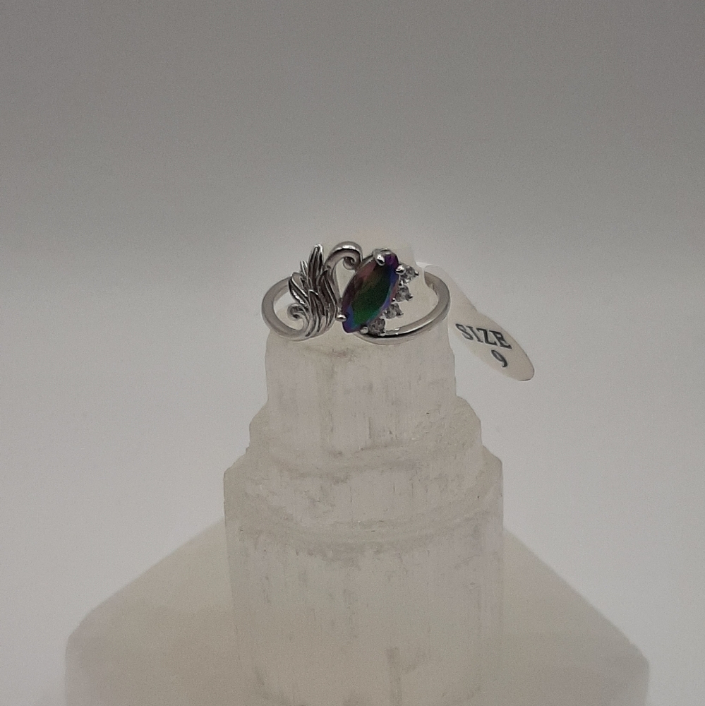 R902 Sterling Silver Academy of Magic Ring - Fragrant Jewels
